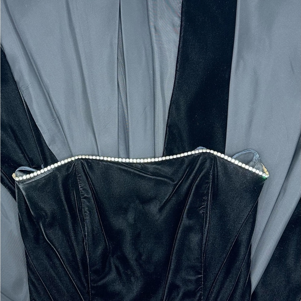 1990 Vintage Black Evenings by Pantagis Cocktail Dress Size 5/6